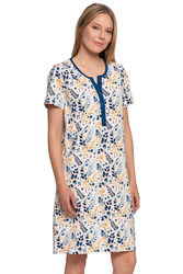 Nocna koszula Moraj PDK2800-002 patt 1-blue