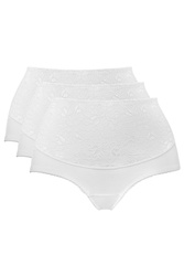 Figi modelujące Mitex Ala 3-pak biały