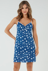 Koszulka Italian Fashion Ojos ws.r. druk/niebieski