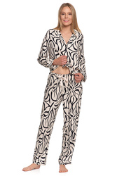 Piżama Moraj PDD5800-007 patt 1-ecru