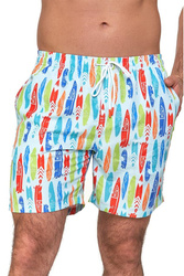 Bermudy kąpielowe Moraj KSZ2600-004 patt2-blue