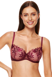 Gorteks Coco/B2 Biustonosz miękki, bordowy