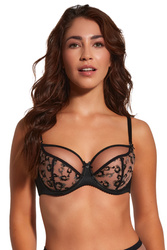 Biustonosz miękki Bella Misteria 42-86 Czarna Pantera czarny