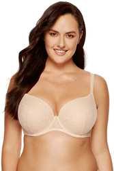 Biustonosz usztywniany Gorteks Lori/B4 beżowy