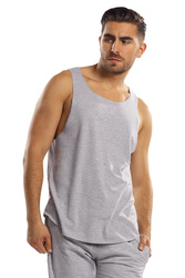 Koszulka bez rękawów Reviver F5538 szary