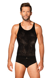 Koszulka bez rękawów Obsessive T103 sleeveless czarny