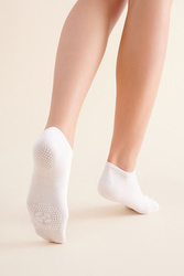 Skarpety stopki do jogi, pilatesu Gabriella SW014 bianco