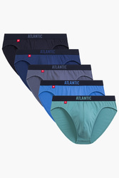 Slipy Atlantic 5SMP-004 5-pack zielony/granat/niebieski/indygo/ciemnoniebieski