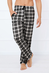 Spodnie dres Italian Fashion Klark dł.sp. druk/biały