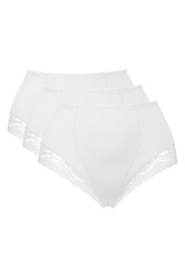 Figi modelujące Mitex Ela Maxi 3-pak biały