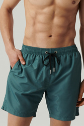 Kostium kąpielowy bermudy Atlantic KMB-223 szmaragdowy