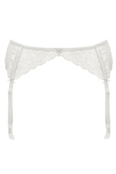 Pas do pończoch niski Vena VPP-235 biały