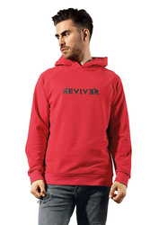 Bluza nierozpinana Reviver F5606 czerwony