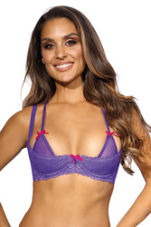 Axami V-9681 Biustonosz półbiustonosz, fiolet