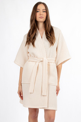 Szlafrok Dkaren DK-W-01 ecru