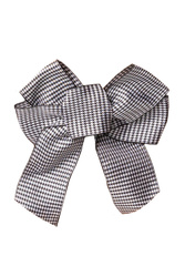 Akcesoria do biustonosza zapięcie Julimex BA-19 kokarda na zapięcie 3-rzędowa houndstooth