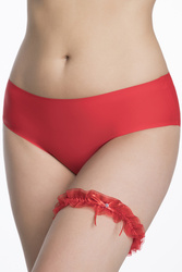 Wyrób pończoszniczy podwiązka Julimex PW-48 Andora czerwony