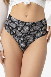 Wysokie stringi Julimex String panty Maxi paisley