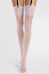 Pończochy do pasa Fiore Infini 15 DEN O4112 white