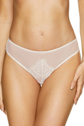 Gorteks Febe/S Majtki stringi, kremowy