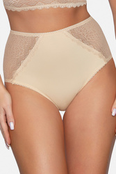 Majtki wysokie figi Babell BBL 184 beżowy