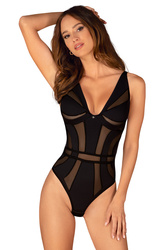 Body sexy Obsessive Chic Amoria teddy czarny