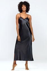 Nocna koszulka Dkaren Abeni czarny