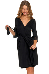 Szlafrok Moraj PDSZ4100-003 black