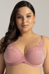 Biustonosz usztywniany Ava 2107 Yasemin Maxi pink peony