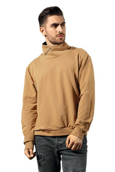 Bluza nierozpinana Reviver F5608 brązowy