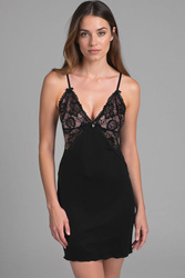 Nocna koszulka Vivisence 2040 czarny