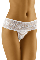 Wol-Bar Forlana Majtki stringi, biały