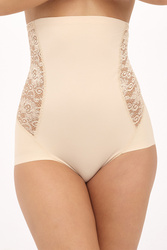 Gaia 024 figi modelujące wysoki stan, gładka mikrofibra beżowy