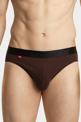 Majtki slipy Atlantic MP-1573 czekoladowy