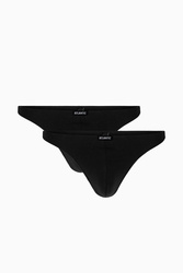 Męskie stringi Atlantic 2BMP-253 czarny