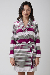 Szlafrok Vivisence 5030 bordowy