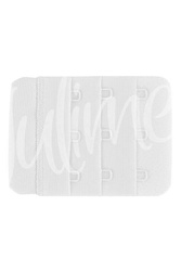Julimex BA-03 3-rzędowy Akcesoria do biustonosza przedłużacz obwodu, biały