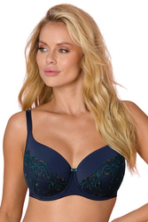 Biustonosz usztywniany Vena VB-474 granat-zielony