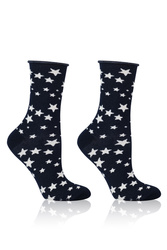 Skarpety za kostkę Italian Fashion Libra granat/ecru