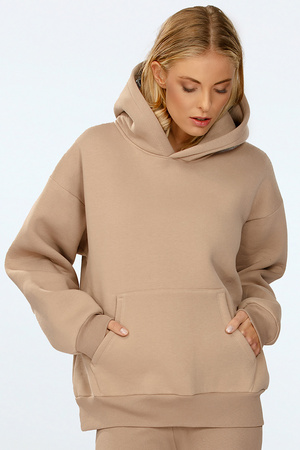 Bluza nierozpinana Dkaren Oseye-Bl cappuccino