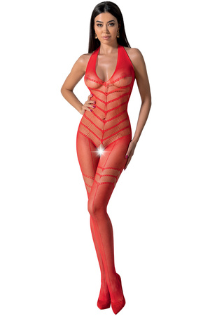 Body bodystocking Passion BS100 red