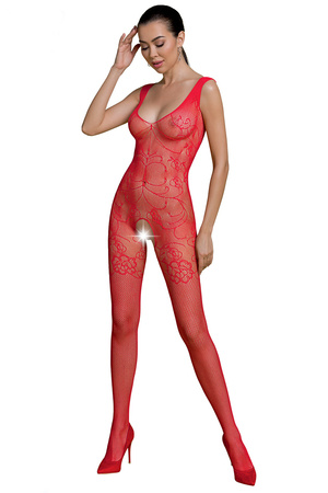 Body bodystocking Passion ECO BS012 red 