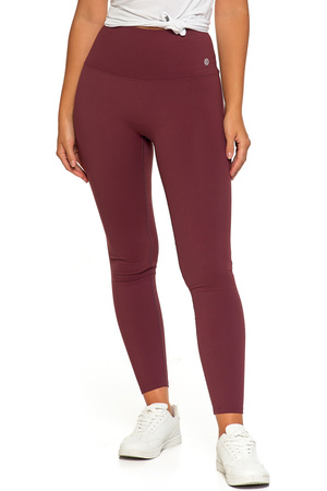 Legginsy fitness Moraj RDL3800-001 wine red