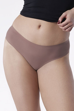 Majtki figi Julimex Tanga panty choco