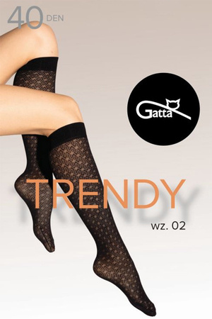 Podkolanówki Gatta Knee Socks 02 40 DEN nero