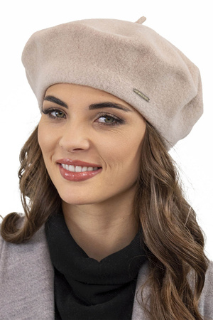 Vivisence 7073 Nakrycie głowy beret, beż