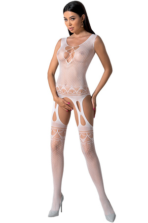 Body bodystocking Passion BS099 white