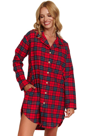 Koszula Doctor Nap TM.7126 red check