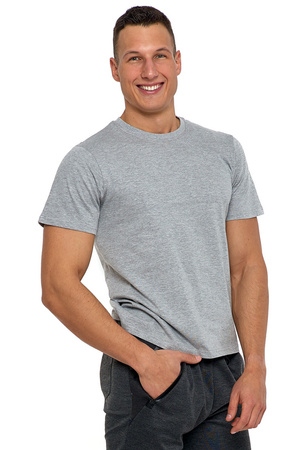 Koszulka t-shirt Moraj OTS950-001 light grey melange 