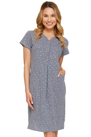 Nocna koszula Doctor Nap TCB.5271 dark grey